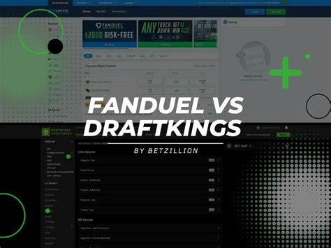 fanduel vs draftkings|FanDuel vs DraftKings (2024 Comparison) .